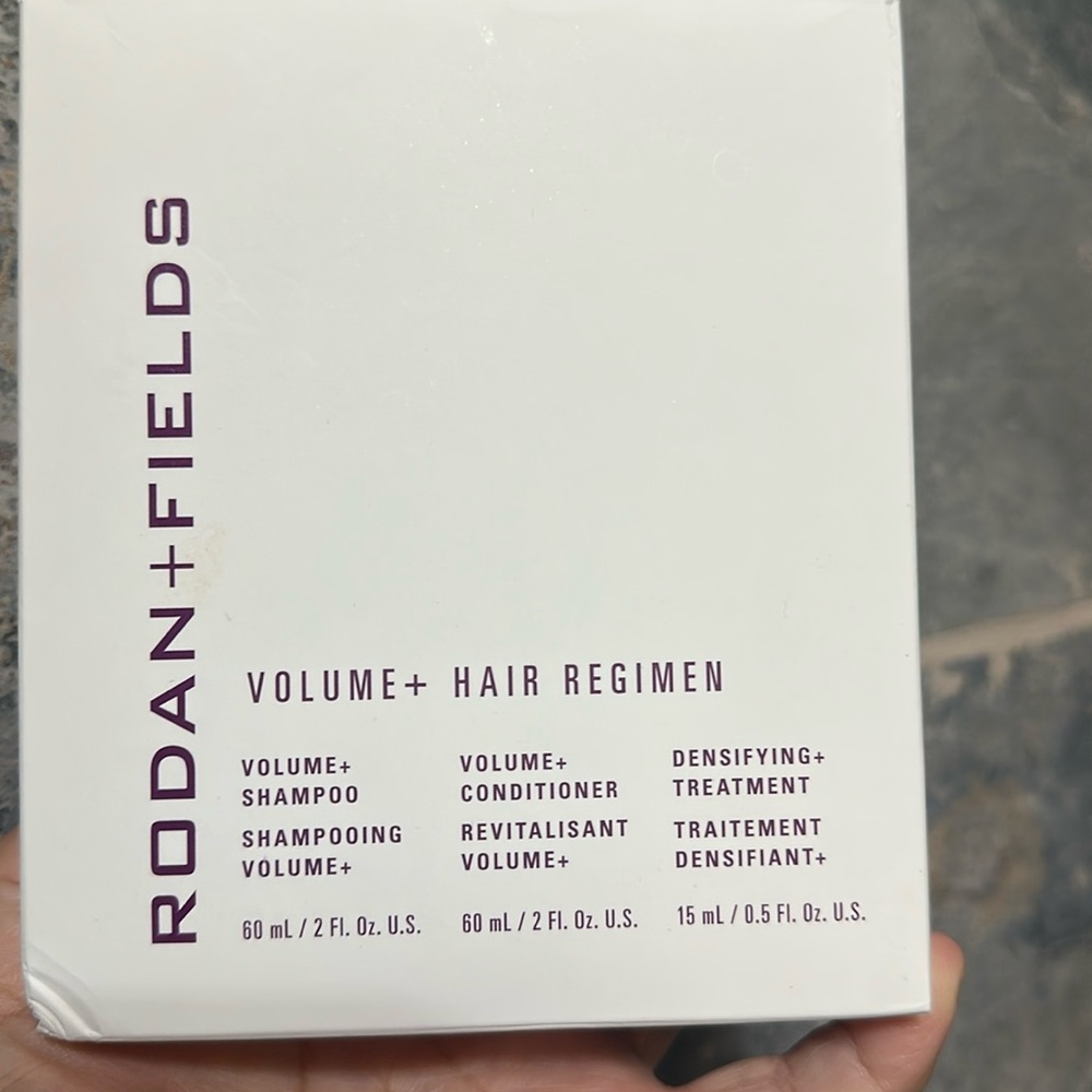 R+F VOLUME+ Regimen Hair Shampoo Conditioner